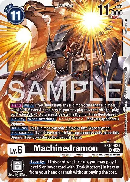 Machinedramon card art