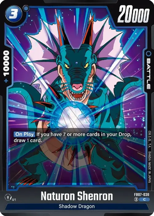 Naturon Shenron card art