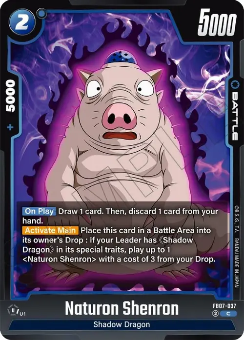 Naturon Shenron card art