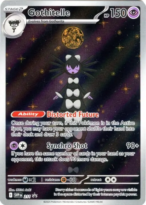 Gothitelle - 211 card art