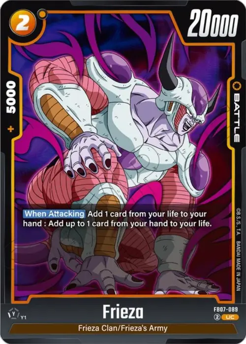 Frieza card art