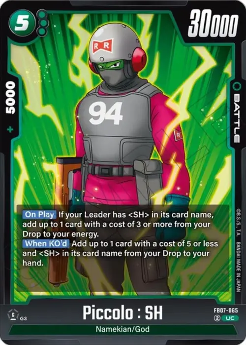 Piccolo : SH card art