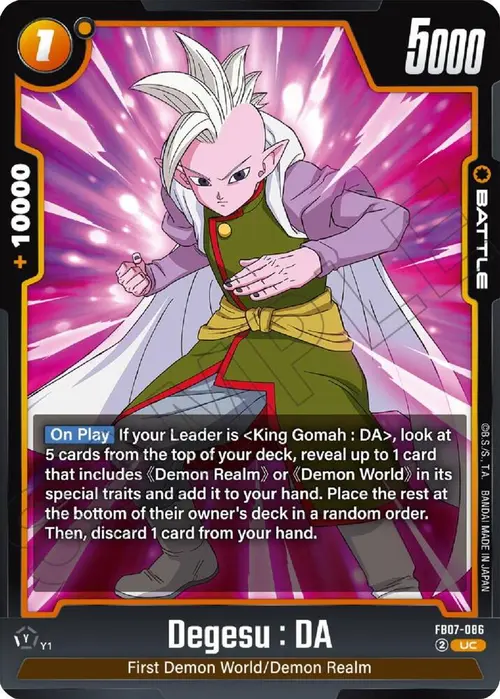 Degesu : DA card art