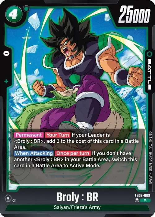 Broly : BR card art