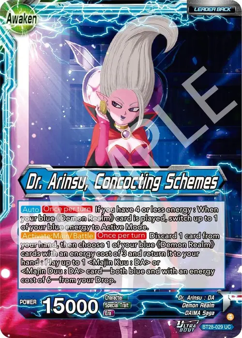Dr. Arinsu // Dr. Arinsu, Concocting Schemes card art