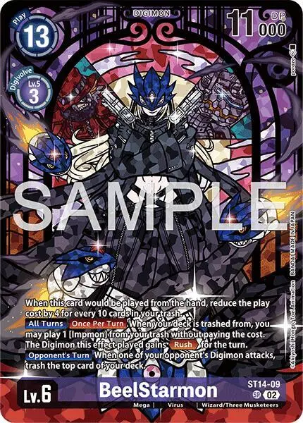BeelStarmon (Premium Heroines Set Ver.2) card art