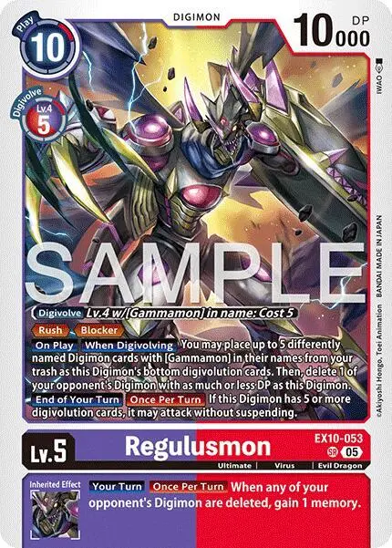 Regulusmon card art