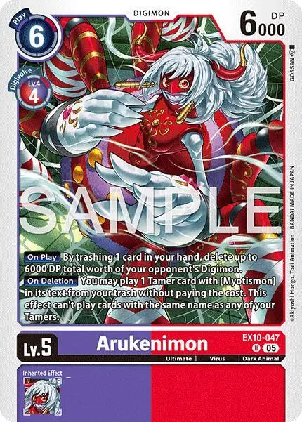 Arukenimon card art