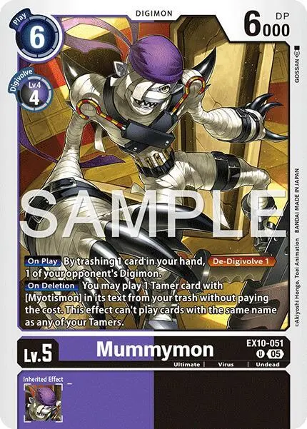 Mummymon card art