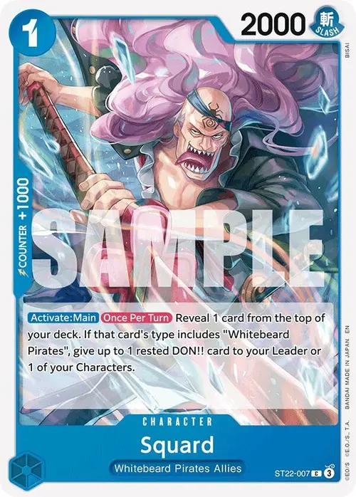 Squard card art