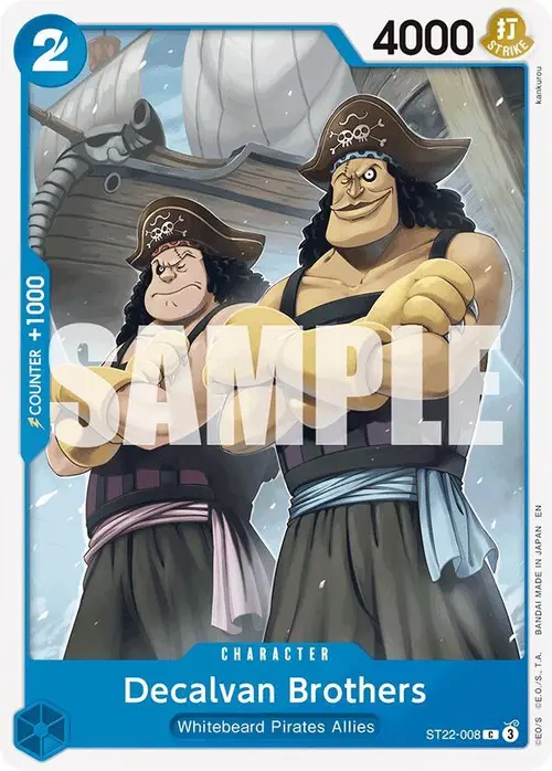 Decalvan Brothers card art