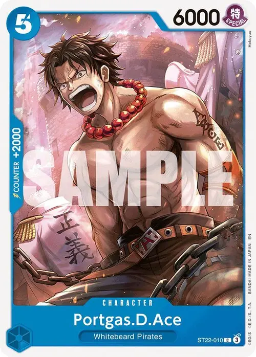 Portgas.D.Ace card art