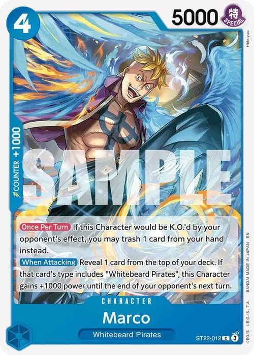 Marco card art