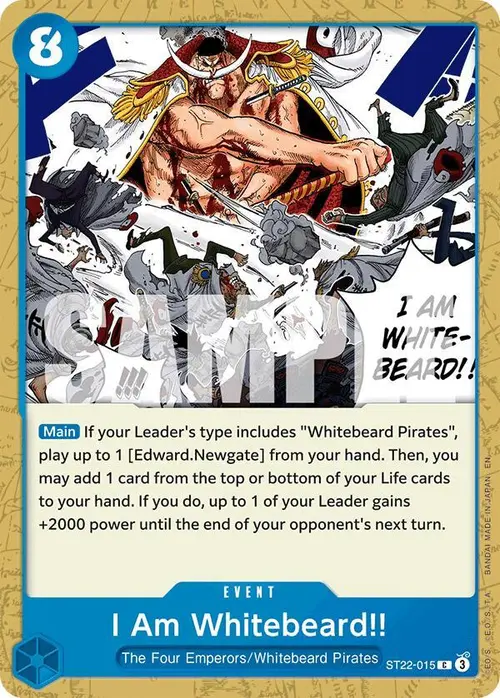I Am Whitebeard!! card art