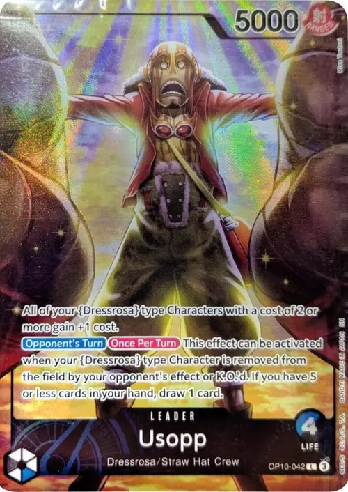 Usopp (Official Playmat -Limited Edition Vol. 3-) card art