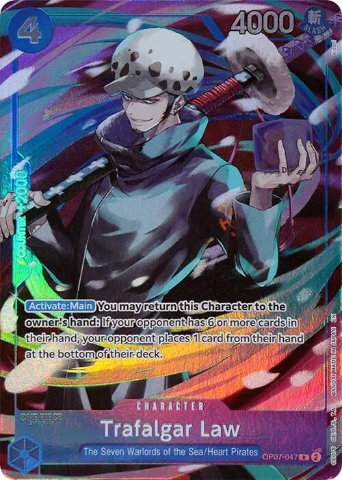 Trafalgar Law (Seven Warlords of the Sea Binder Set) card art