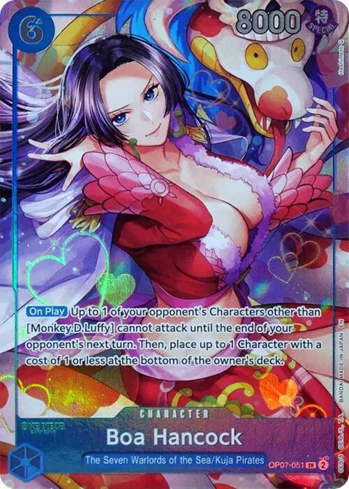Boa Hancock (Seven Warlords of the Sea Binder Set) card art