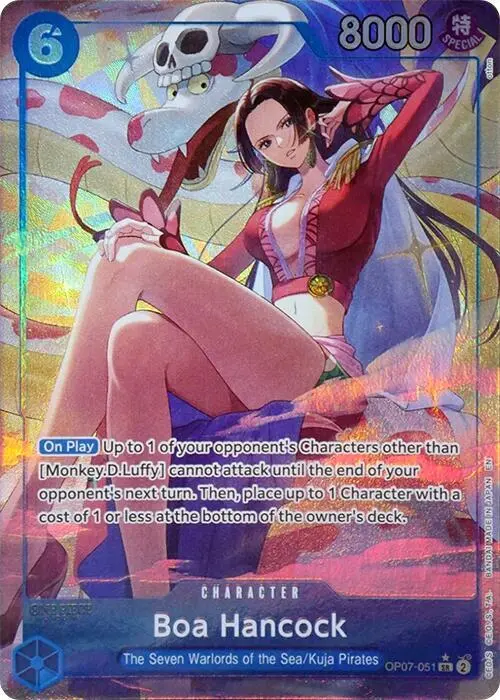 Boa Hancock (Seven Warlords of the Sea Binder Set) (Alternate Art) card art
