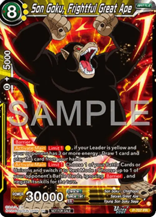 Son Goku, Frightful Great Ape (Ultra-Bout Series Tournament Pack Vol.13) card art