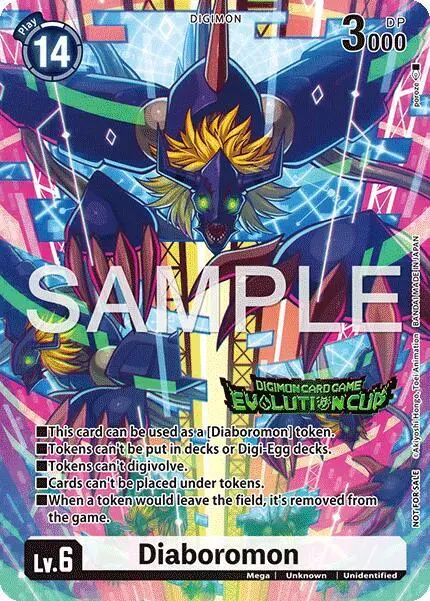 Diaboromon Token (Evolution Cup 2025 Vol. 2) card art