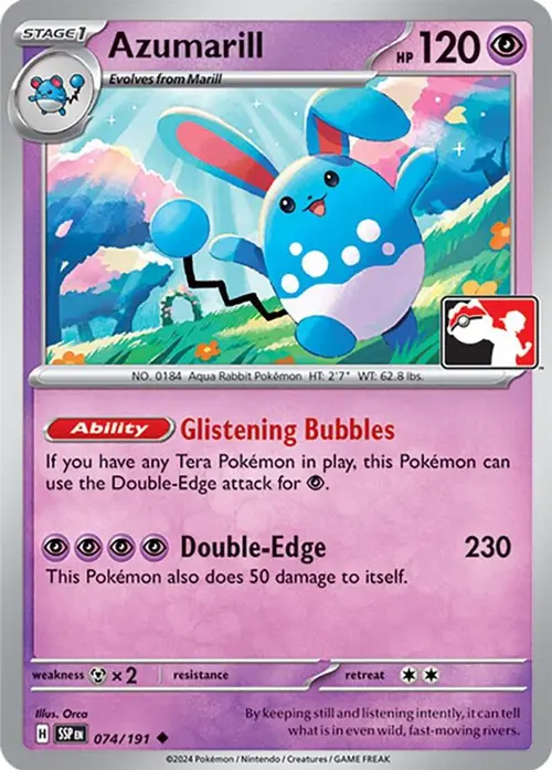 Azumarill - 074/191 card art