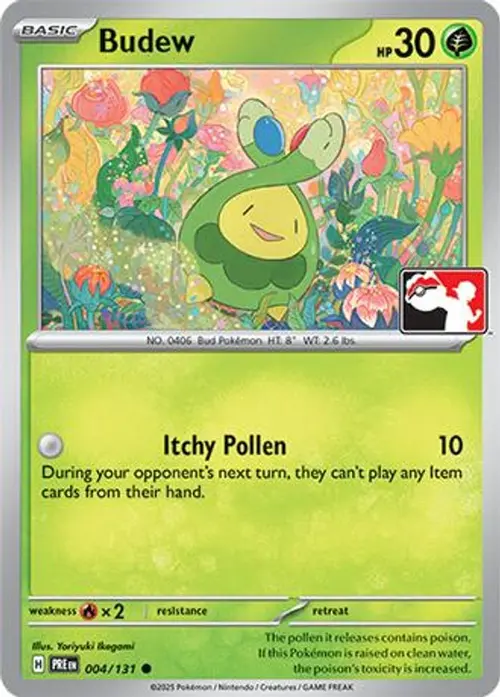 Budew - 004/131 card art