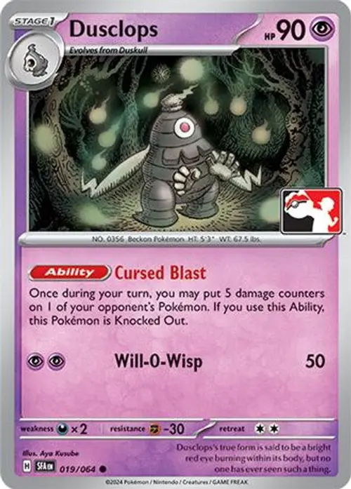 Dusclops  - 019/064 card art
