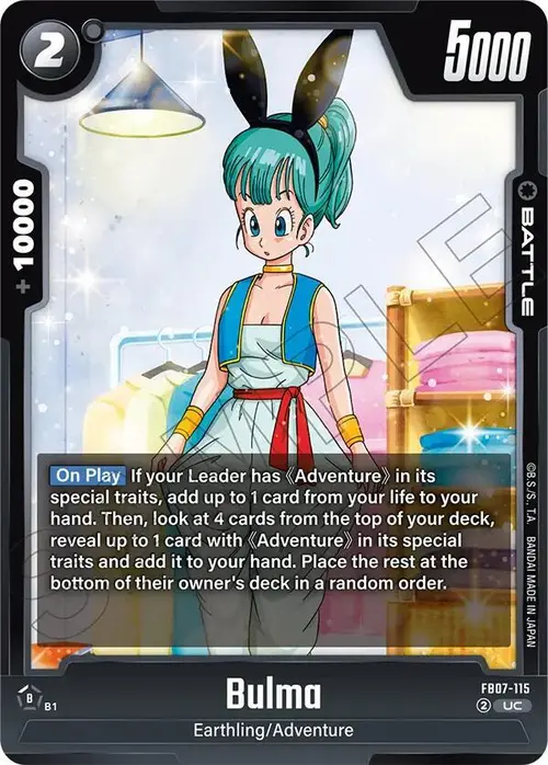 Bulma card art