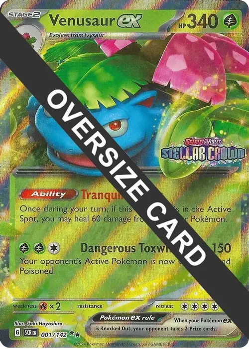 Venusaur ex card art