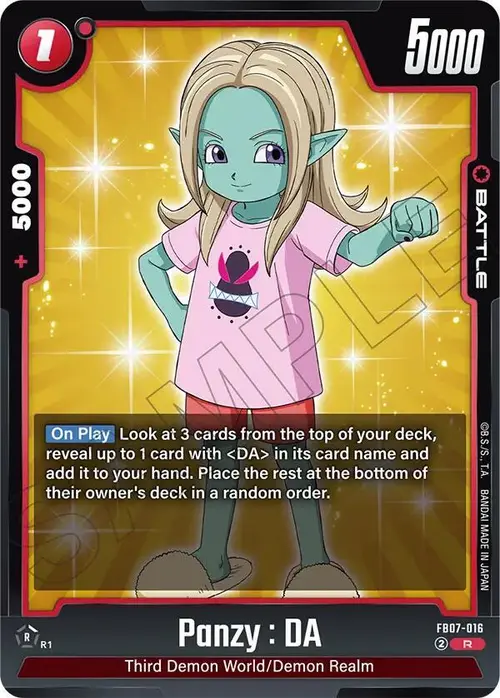 Panzy : DA card art