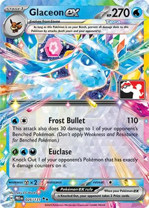 Glaceon ex - 026/131 card art