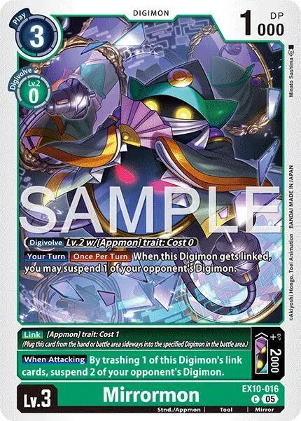Mirrormon card art