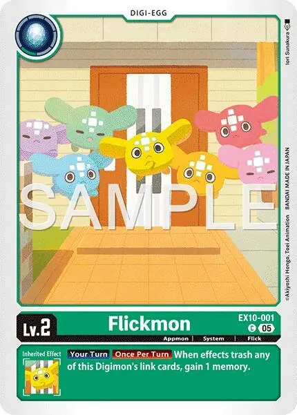 Flickmon card art