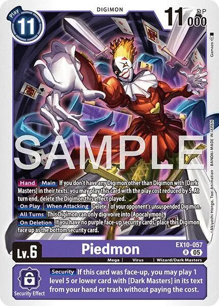 Piedmon card art