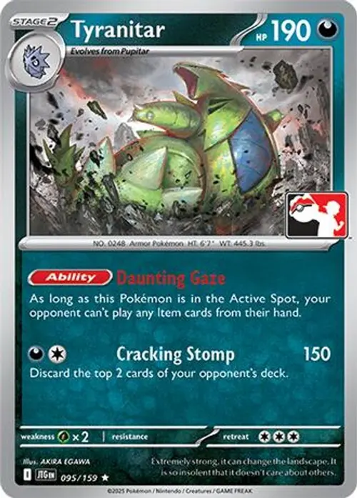 Tyranitar - 095/159 card art