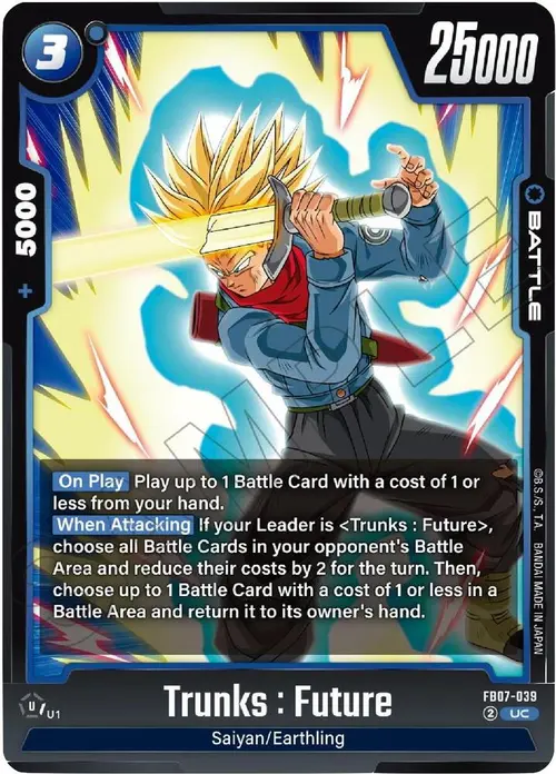 Trunks : Future card art