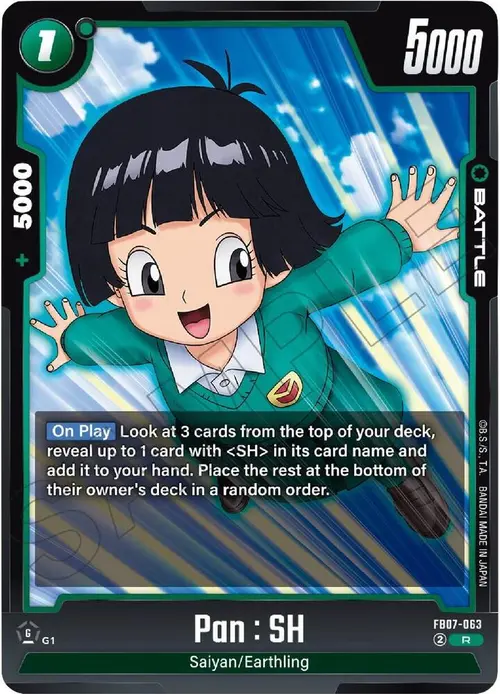 Pan : SH card art