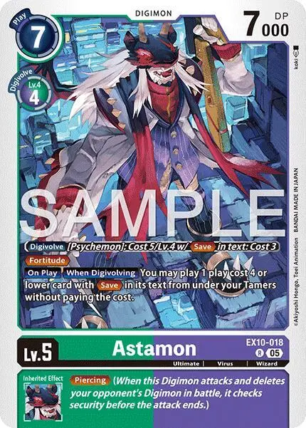 Astamon card art