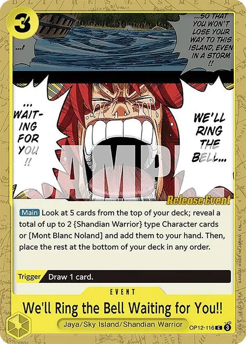 We'll Ring the Bell Waiting for You!! card art