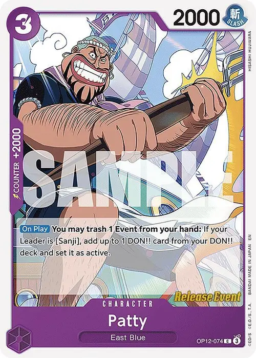 Patty card art