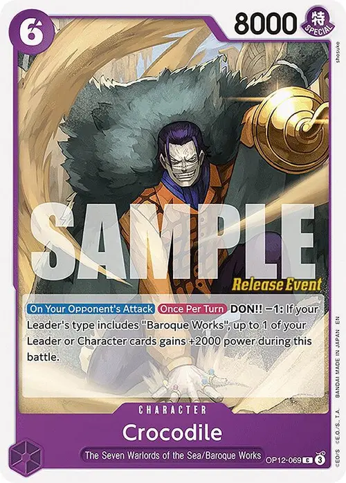 Crocodile card art