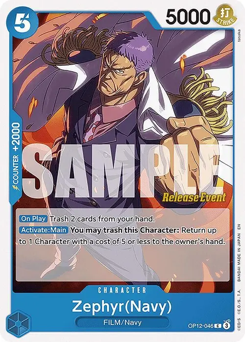 Zephyr(Navy) card art