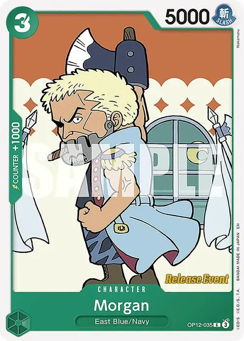 Morgan card art