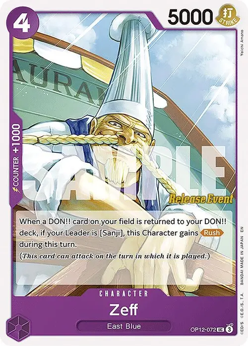 Zeff card art