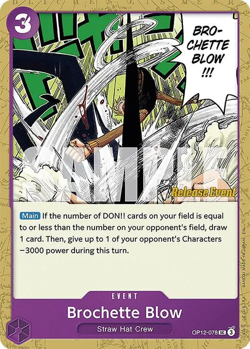 Brochette Blow card art