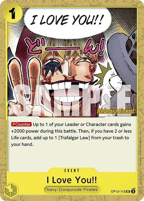I Love You!! card art