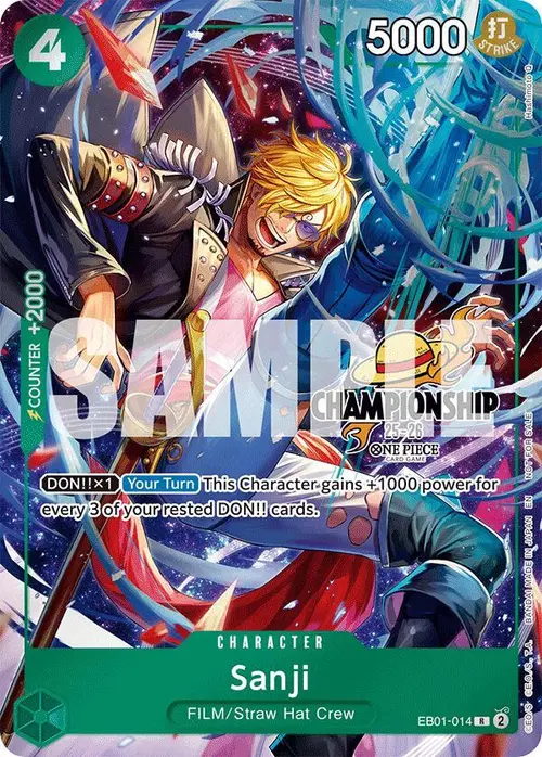 Sanji (CS 25-26 Celebration Pack) card art