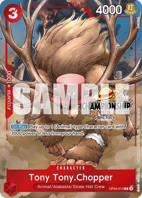 Tony Tony.Chopper (CS 25-26 Celebration Pack) card art