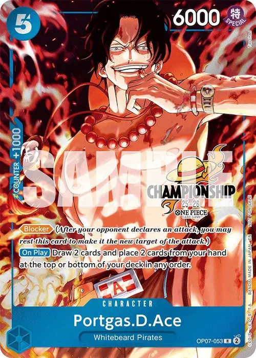Portgas.D.Ace (CS 25-26 Celebration Pack) card art