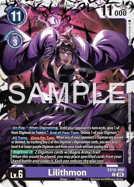 Lilithmon card art